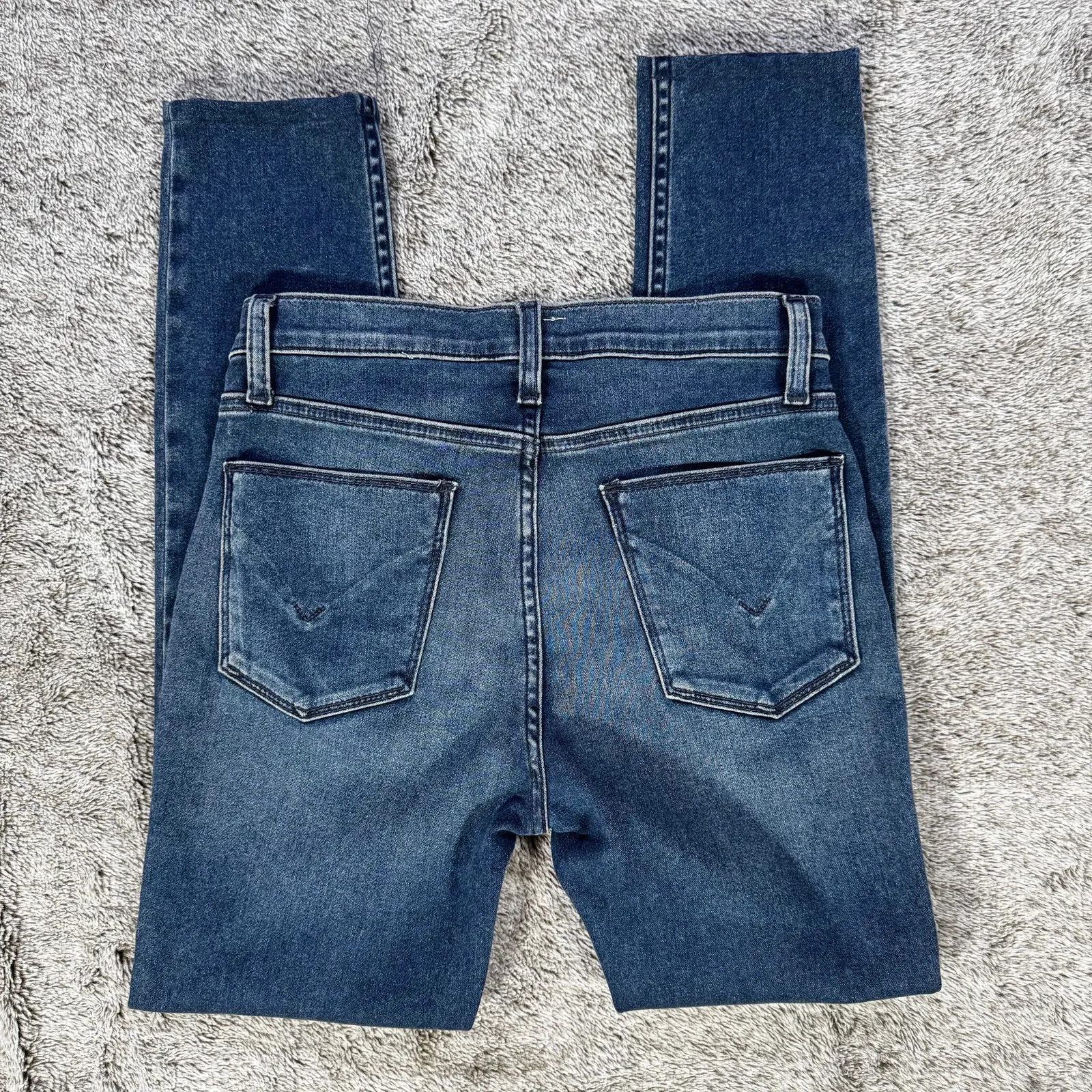 Hudson Jean's Blair High Rise Super Skinny Women's 26 - Image 11