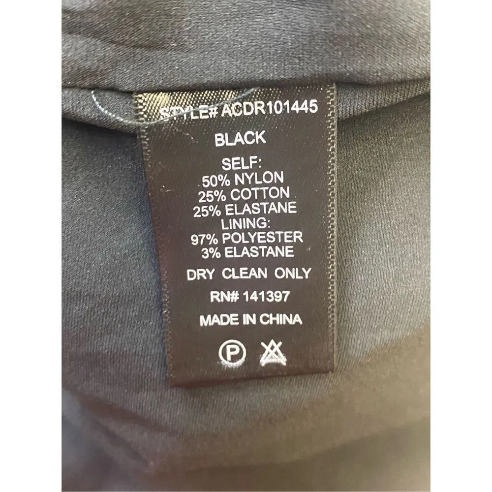 ASTR the Label NWT Chrisley Lace Long Sleeve Mini Dress in Black Size M Size M - Image 13