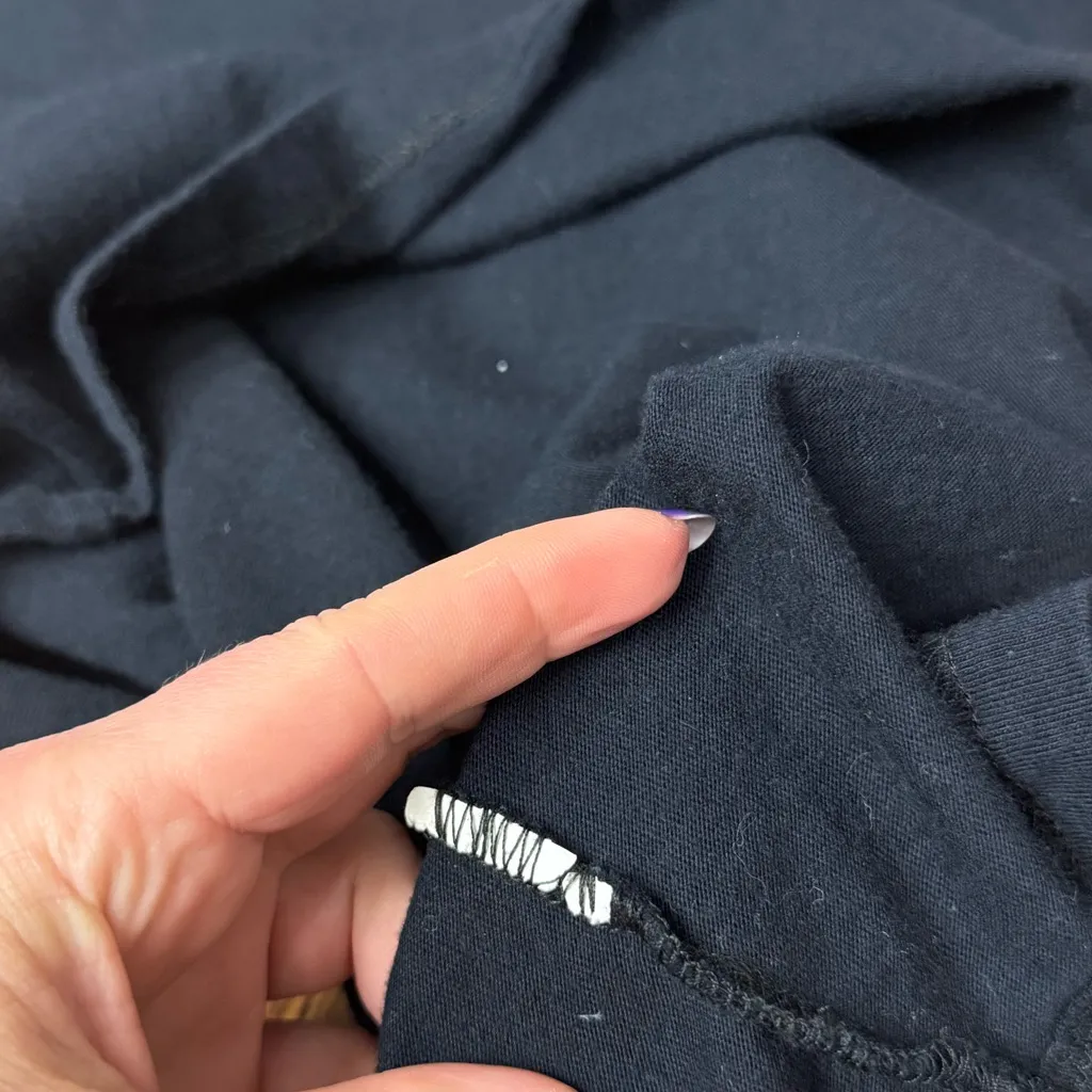 Squalo Día de los Muertos Long Sleeve Tee Black Medium Skull Aztec Graphic - Image 9