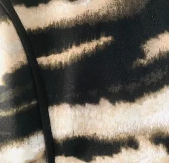 Zebra Print A-line Dress - Image 11