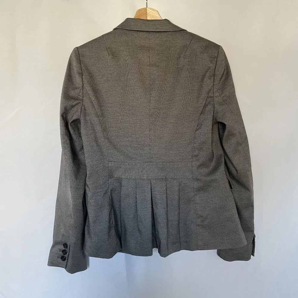 Banana Republic Womens Gray Blazer Jacket Size 8 business casual tailored pocket - Image 8