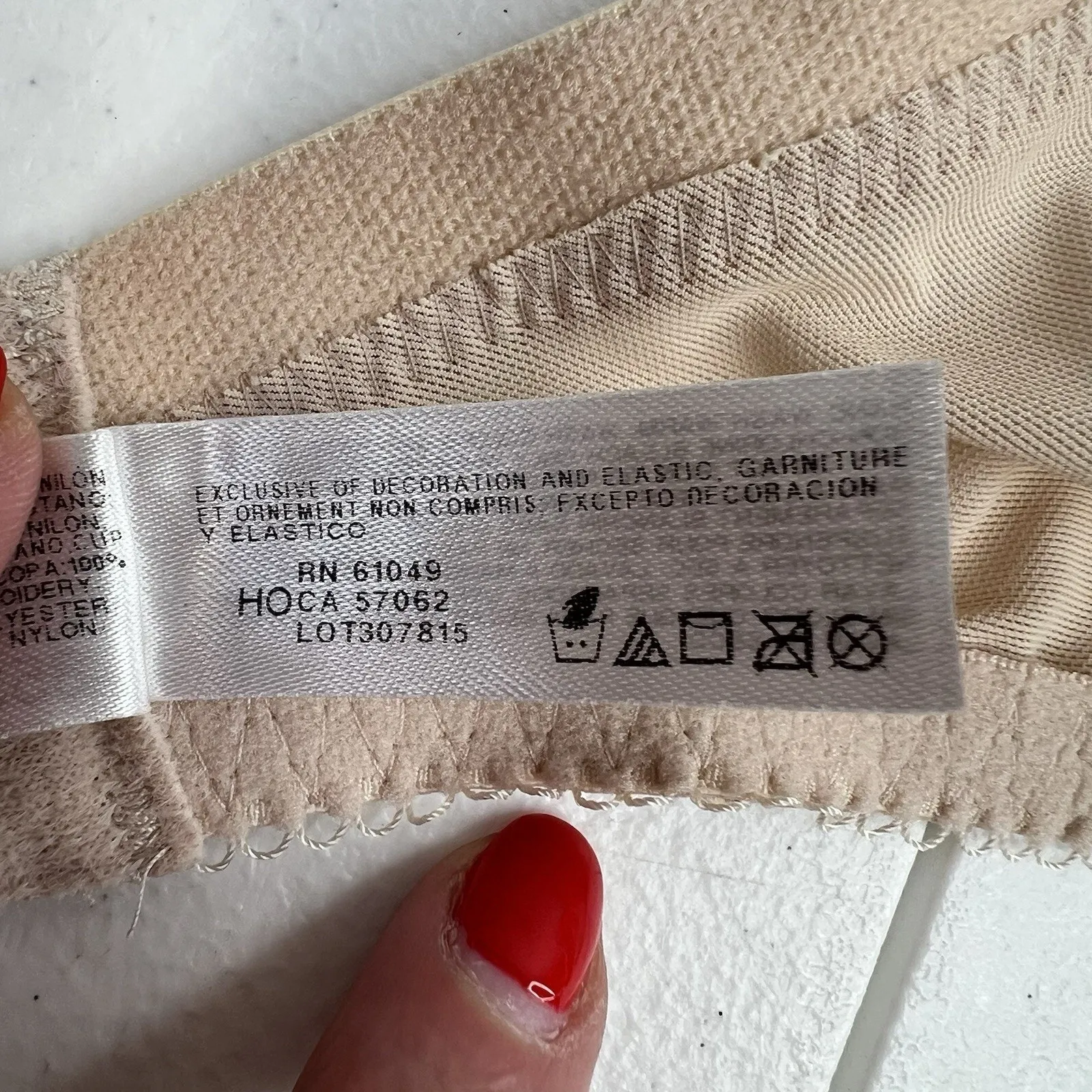 Wacoal 38DDD Bra 853117 La Femme Contour T-Shirt Underwire Beige Smooth Contour - Image 13