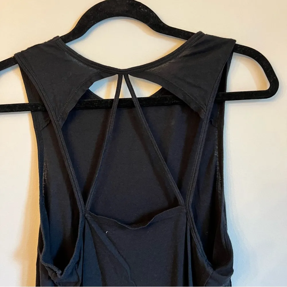 Beyond Yoga Black Athletic Tank Top Criss Cross Back | S - Image 7