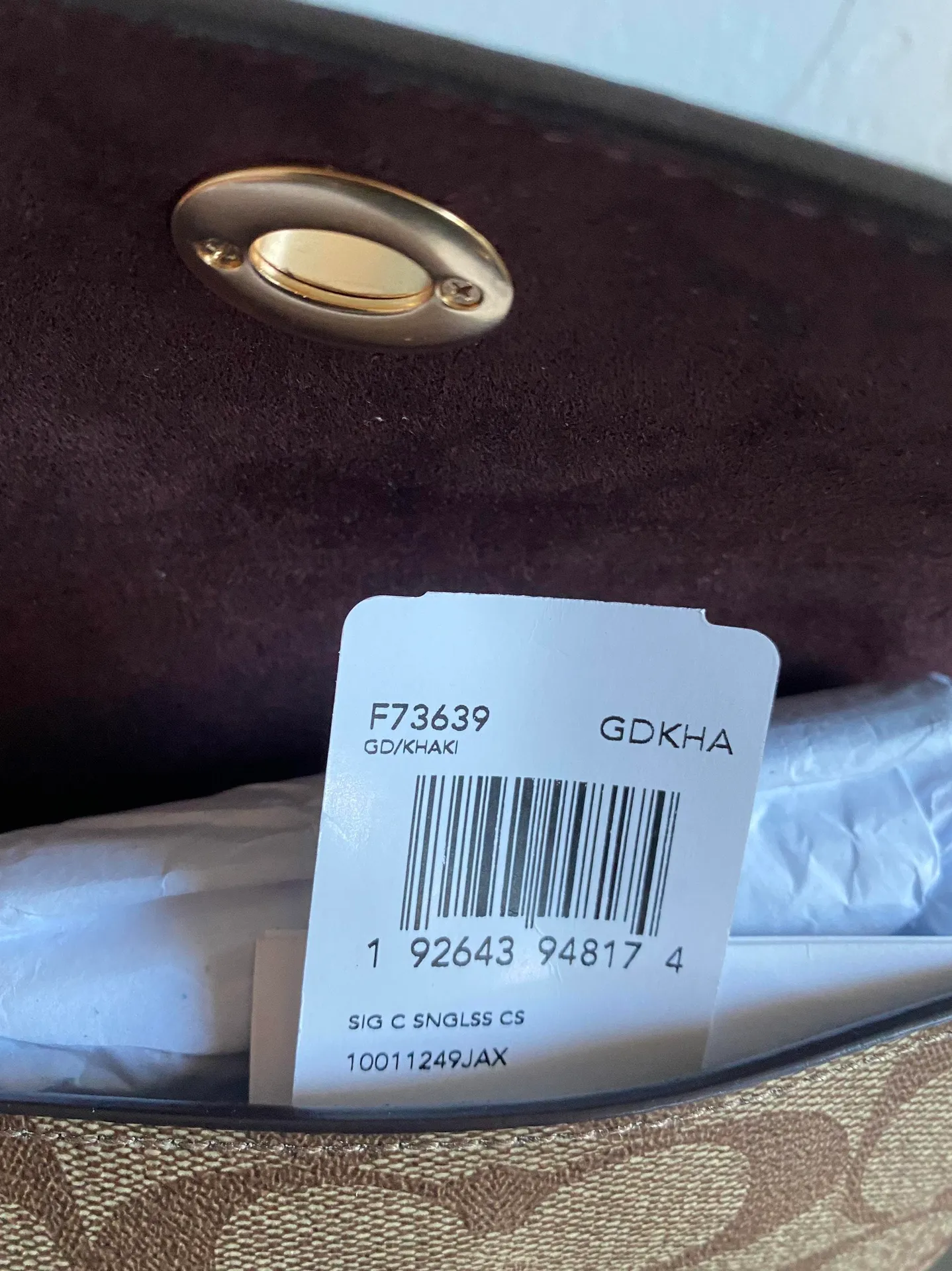 Coach Sunglasses Eyeglasses Case NWT - Image 4