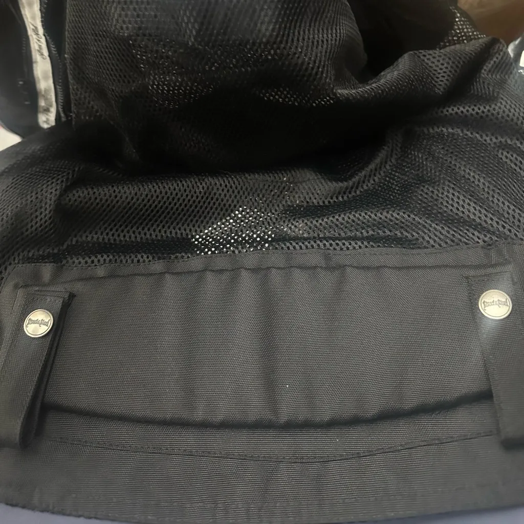 Women Street & Steel Armored Motorcycle Jacket Adjustable Moto Biker Y2K Grunge Black Size L - Image 11