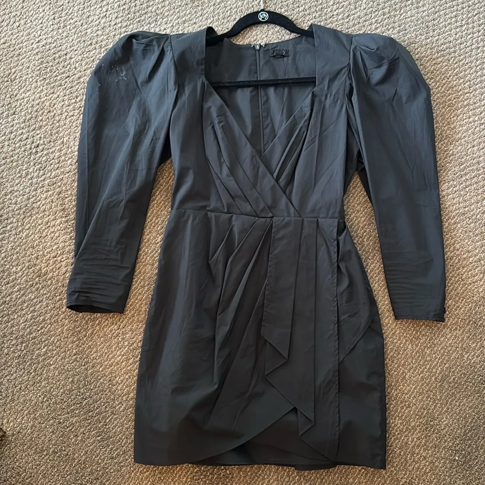 Revolve NDB Malone Mini Dress in Black - Image 4