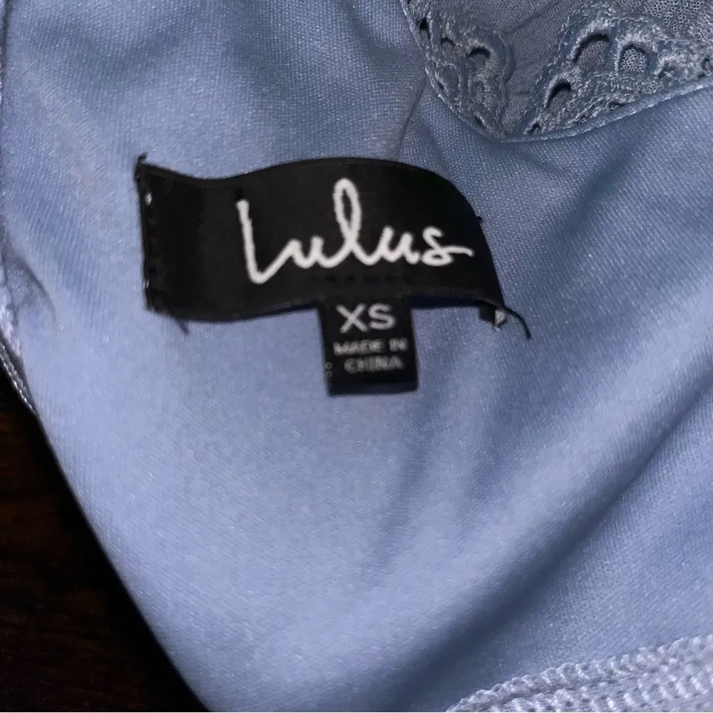 Lulu’s This is Love Sky Blue Lace Cutout • maxi dress • lace • sundress - Image 11