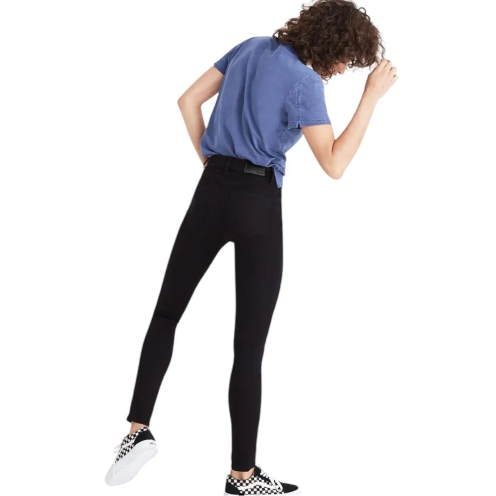 Madewell Bennett Black Denim Roadtripper Jeans Pants size 28 - Image 3