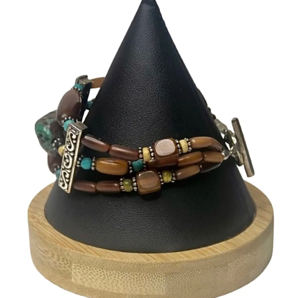 BARSE Turquoise Stone on Multi - Image 3