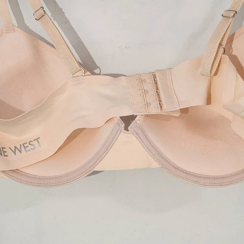 Nine West Blush Pink Padded Bra Size 36C NWOT Nine West Light Pink T-Shirt Bra - Image 4