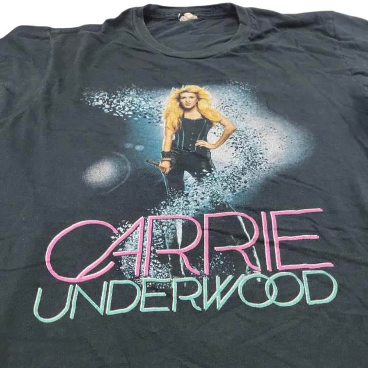 Carrie Underwood Shirt Size Large L Carrie Underwood The Blown Away Tour T-Shirt Unisex T-shirt - Image 3