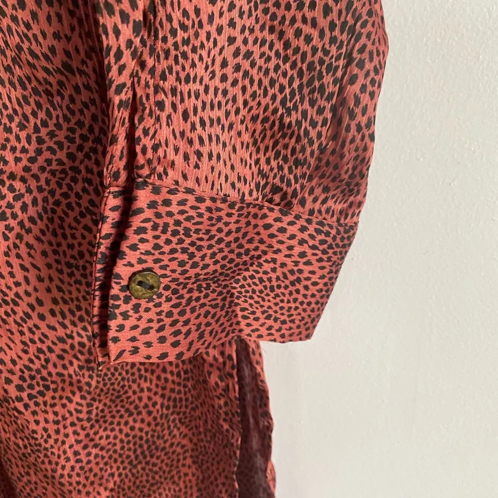 button up tunic - animal print - Image 5