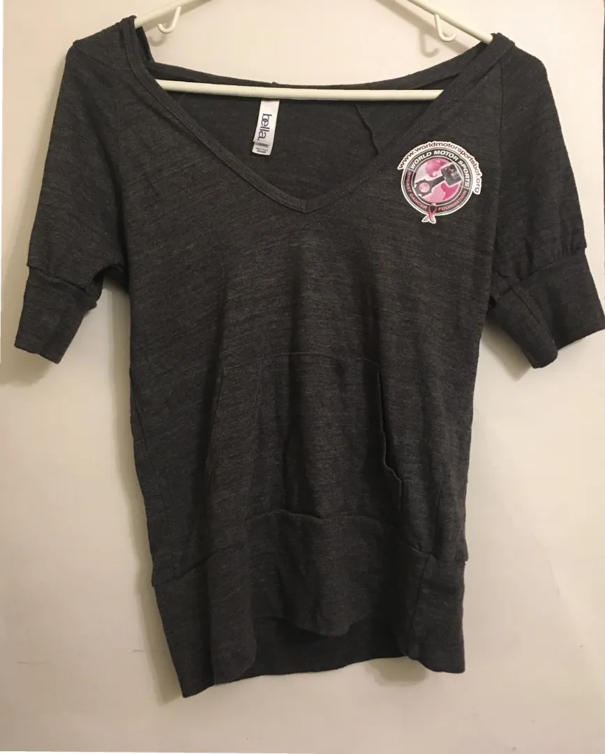 Bella Light Weight Hoodie Gray - Image 4