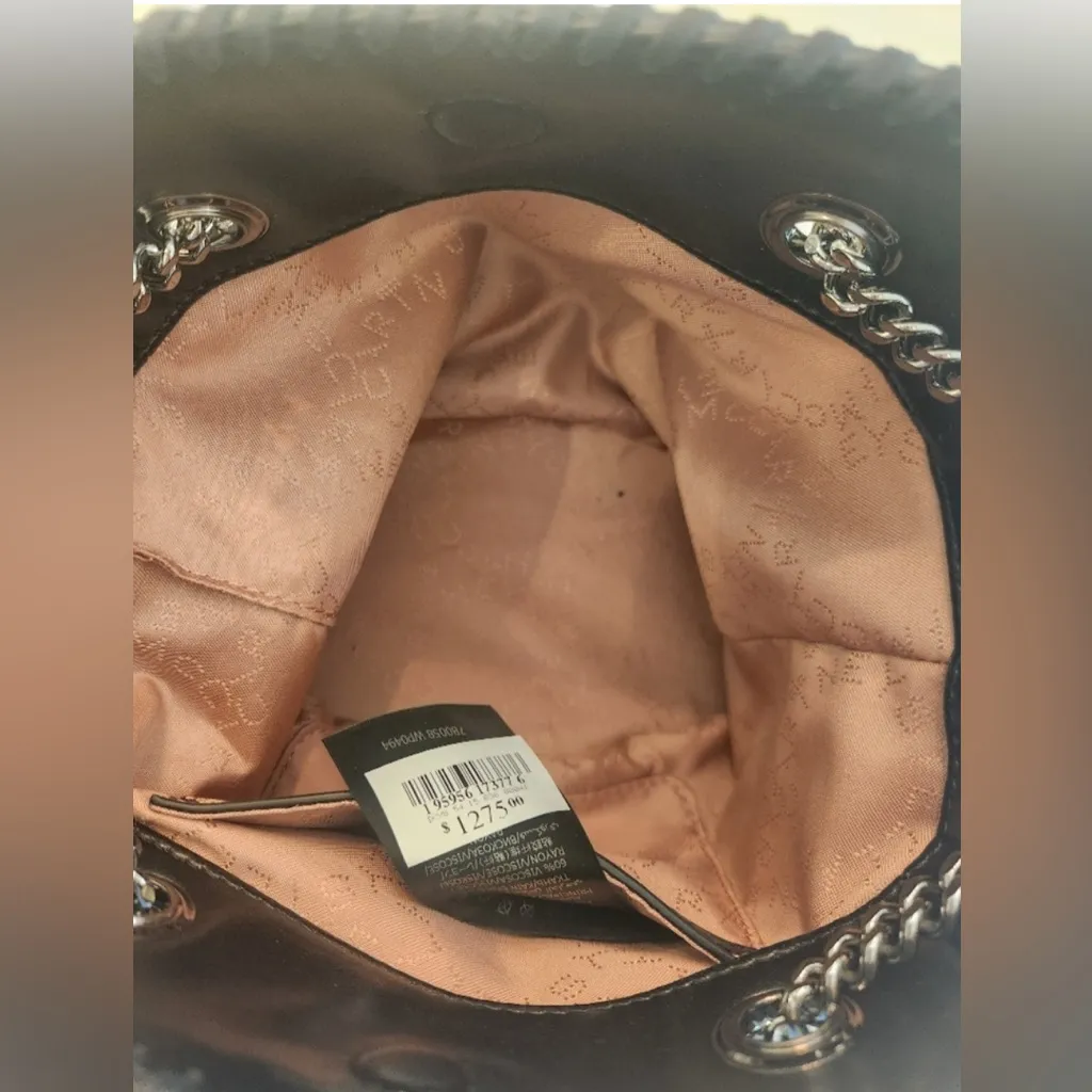 Stella McCartney Falabella Leopard Jacquard Italian Shoulder Bag NEW $1,275 - Image 15