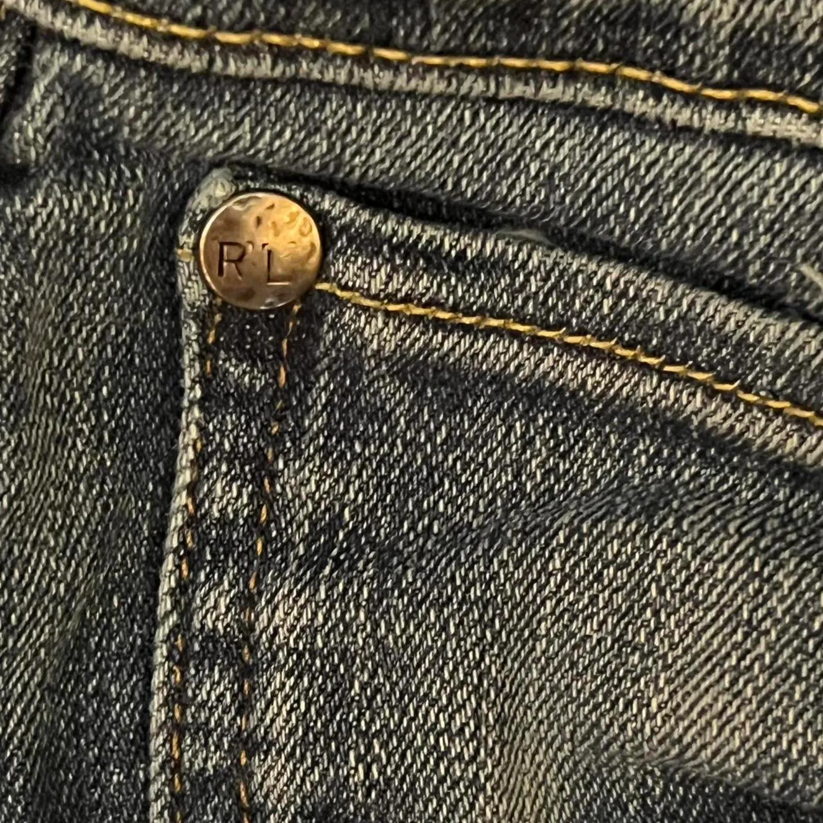 Ralph Lauren Vintage 2000s denim luxury flare jeans y2k Size 27 - Image 4