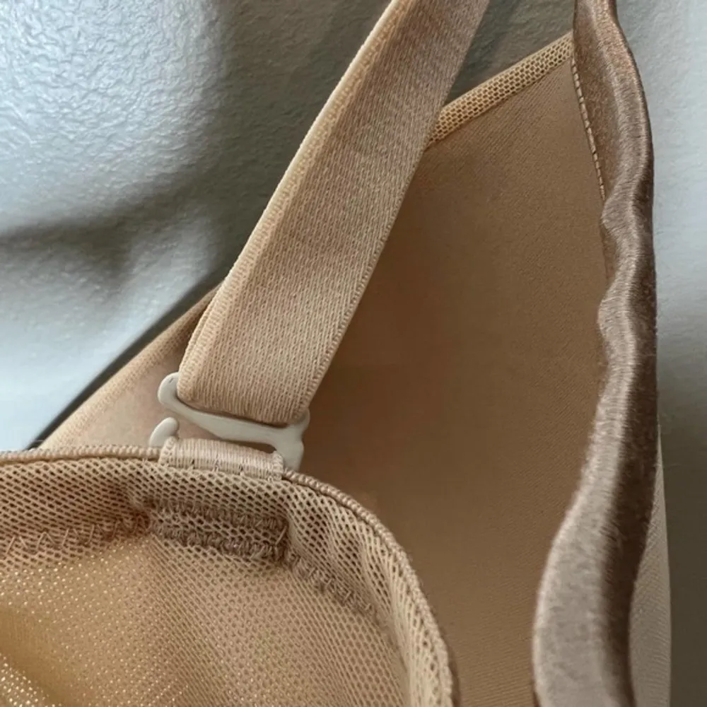 NEW La Senza beige tan nude classic fit comfort bra molded cups underwire sz 34G - Image 6