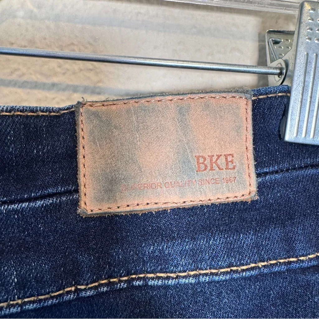 BKE Blue Gabby Curvy High Rise Skinny Ankle Jeans Womens 36 Classic Denim Fall - Image 6