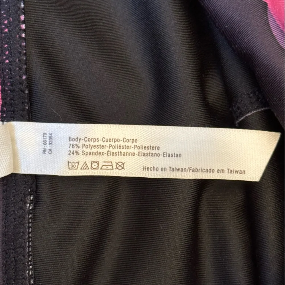 Free People Movement Women’s High Waisted Lotus Print Leggings Size Small Black - Image 8