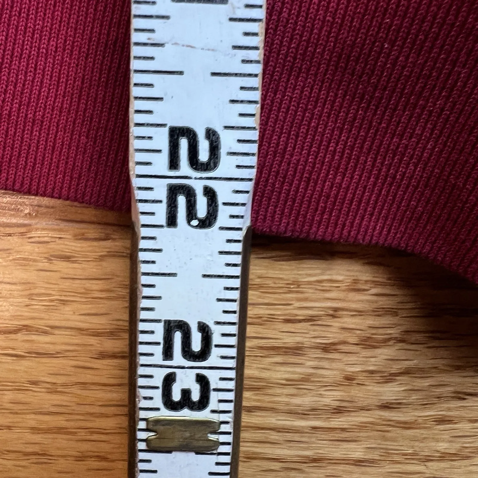 VTG Aeropostale Hoodie Shirt Women Med Red Spell Out Embroidered Full Zip Casual - Image 16