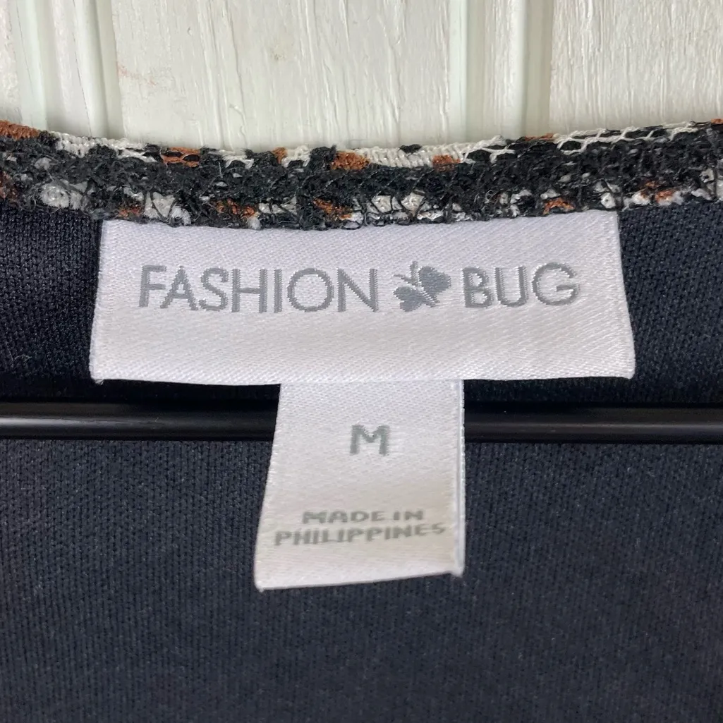 Vintage Y2K Fashion Bug Mesh Lace Ruched Top Size Medium Corset Style Leopard - Image 7