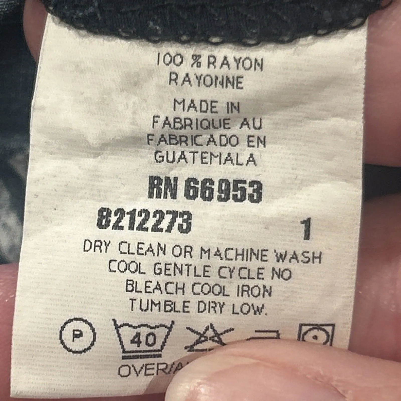 Leslie Fay Haberdashery Maxi Skirt Womens Small Petite Black Artsy Teacher - Image 3