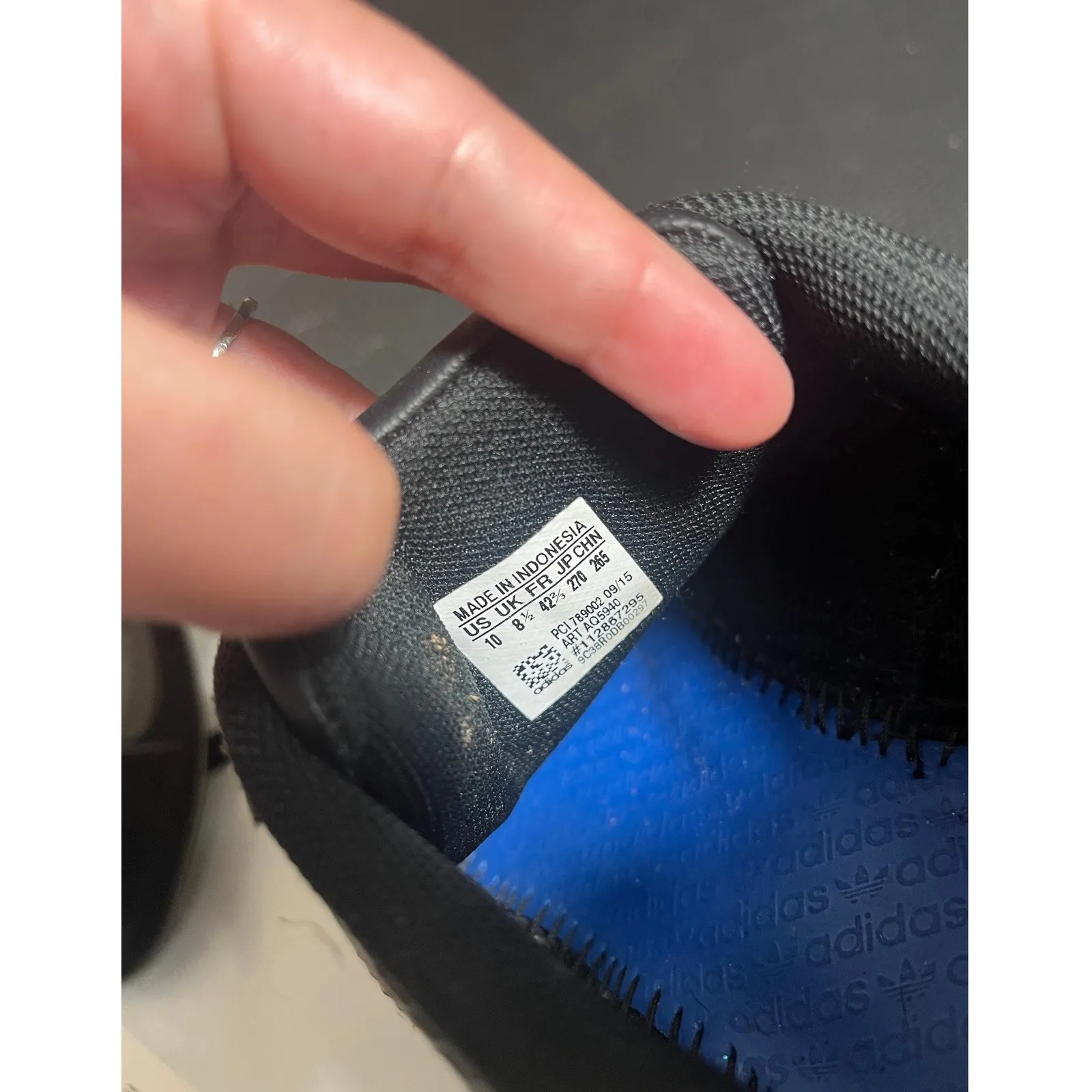 Adidas Superstar Black Metallic Rose Gold Stripes Superstar Snakeskin Womens 10 - Image 8