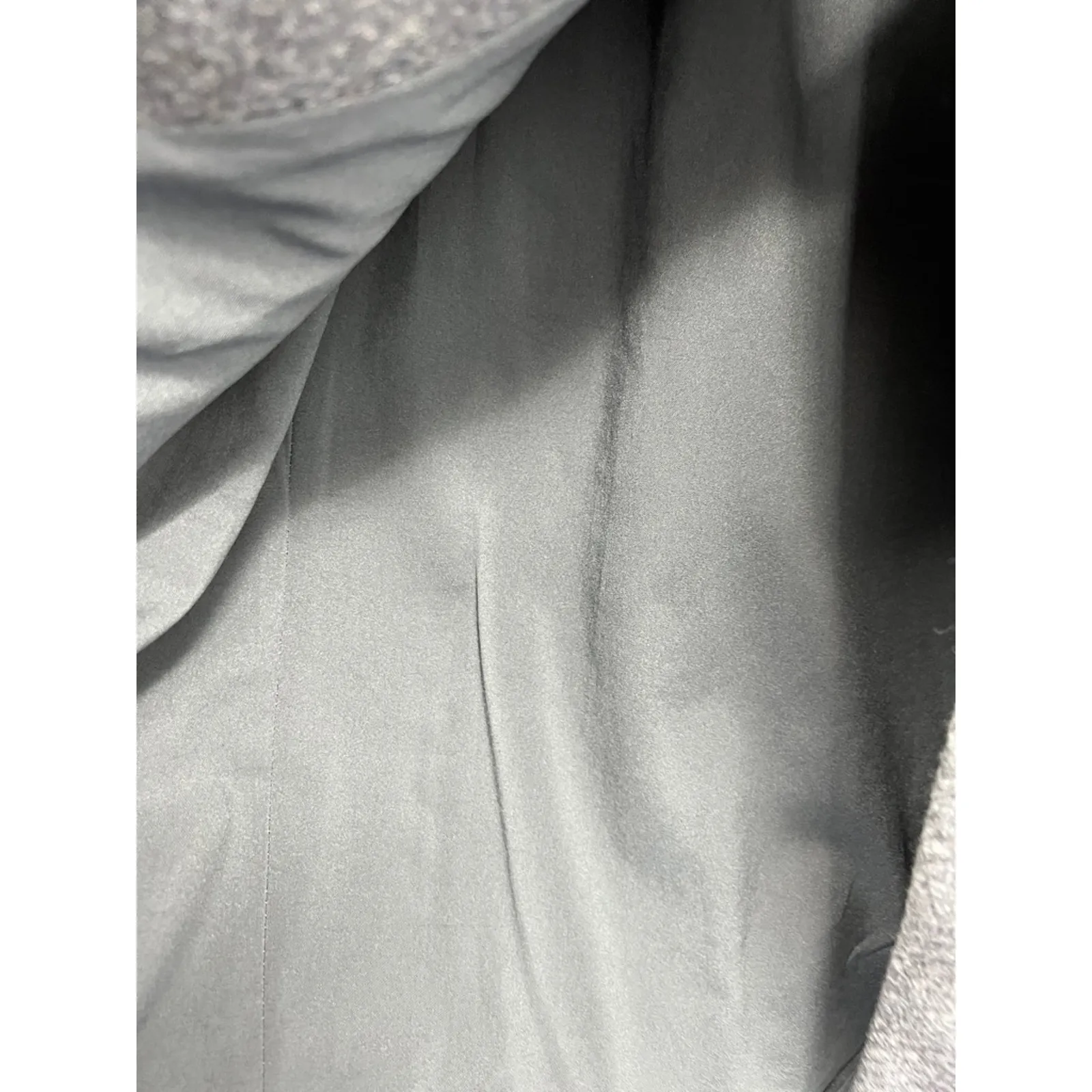 Zara Grey‎ Structured Coat Jacket Grey Size XS Pockets - Image 6