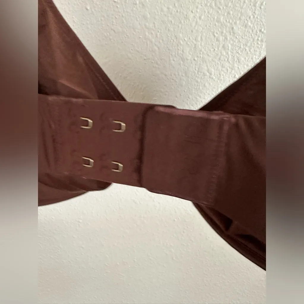 CUUP THE TRIANGLE Chocolate Brown bra. Size undefined - Image 6