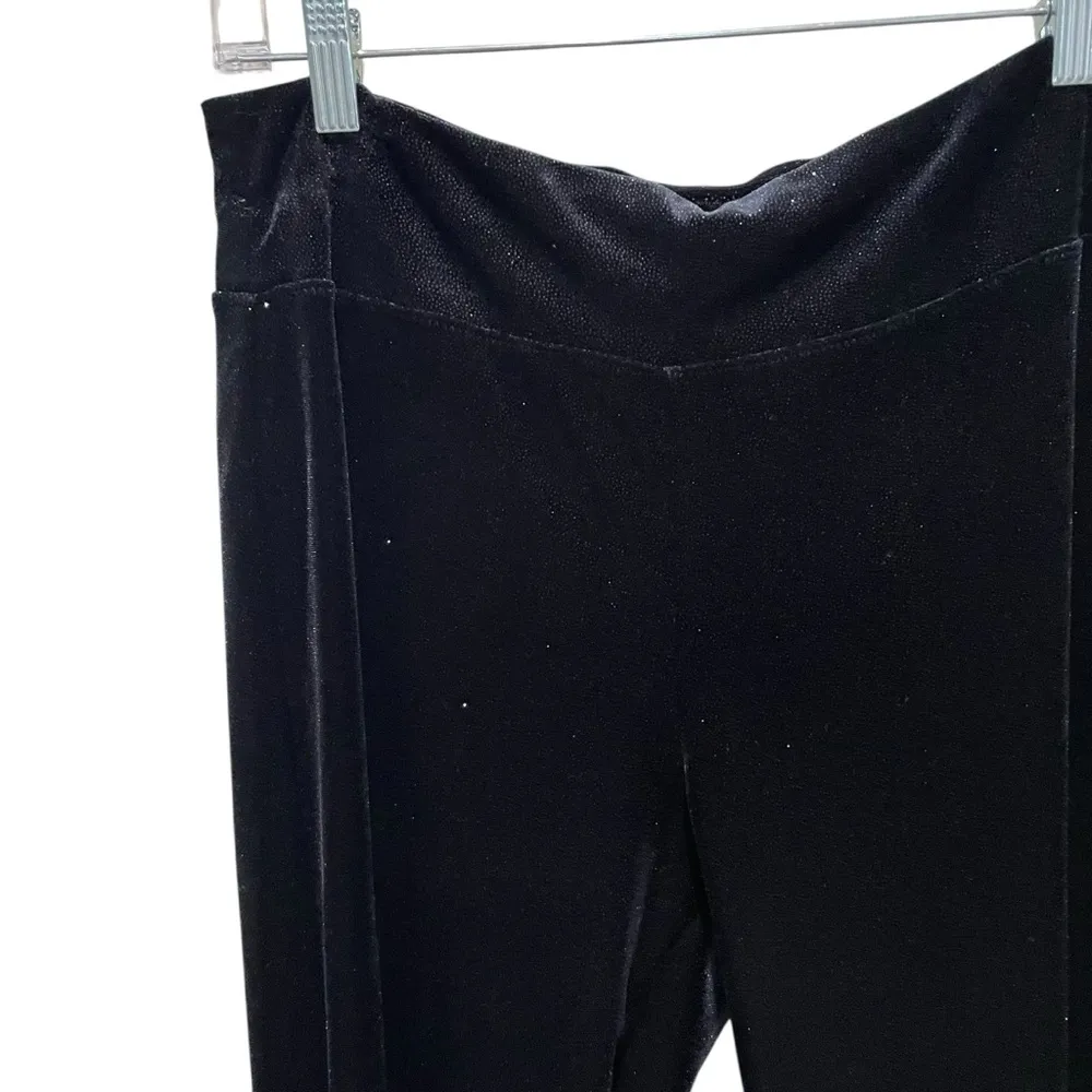 Gap High Waist Knit Leggings Moonlnig Sparkle Black Women’s Size Large - Image 3