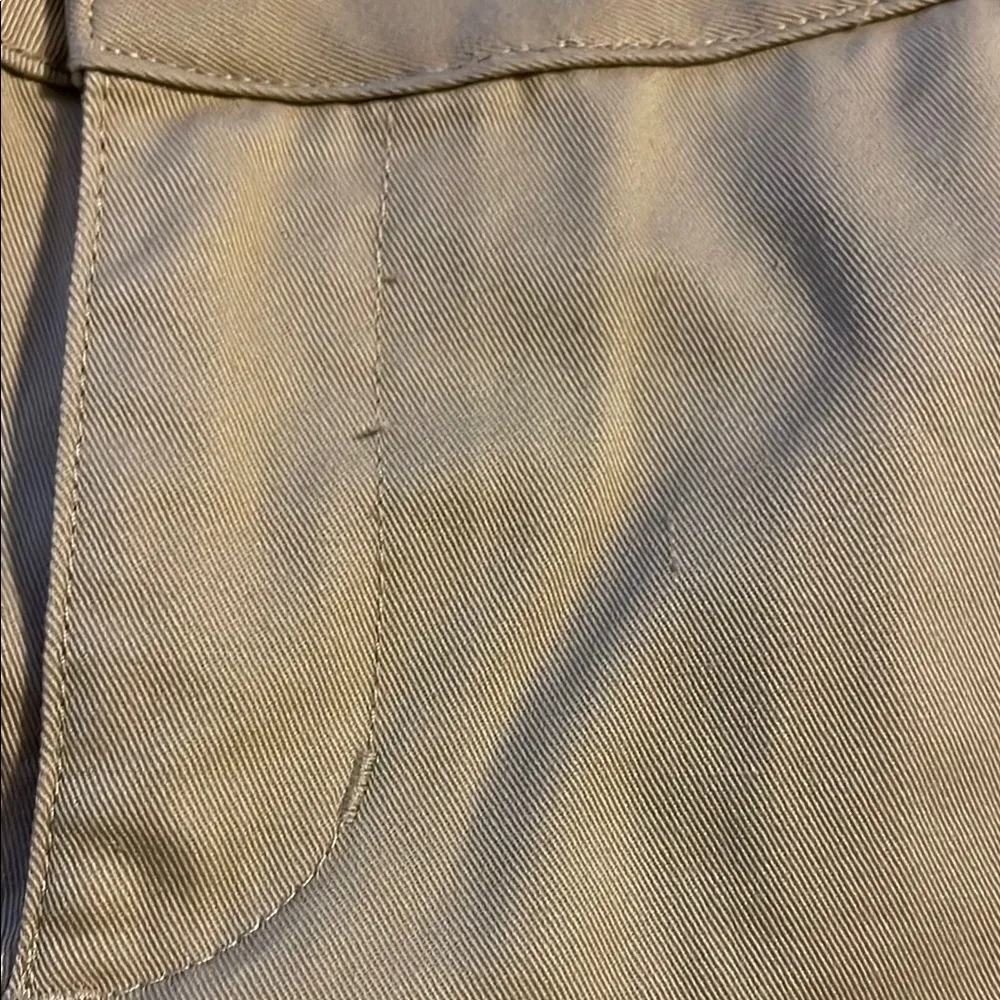 NWT Volcom Tan Bermuda Shorts Classic Cotton Blend 30 Casual Streetwear - Image 6