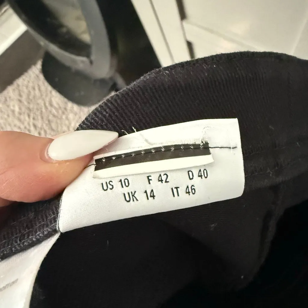 Akris Punto Women’s 10 Black Dress Pants Ankle Career Office Core - Image 5