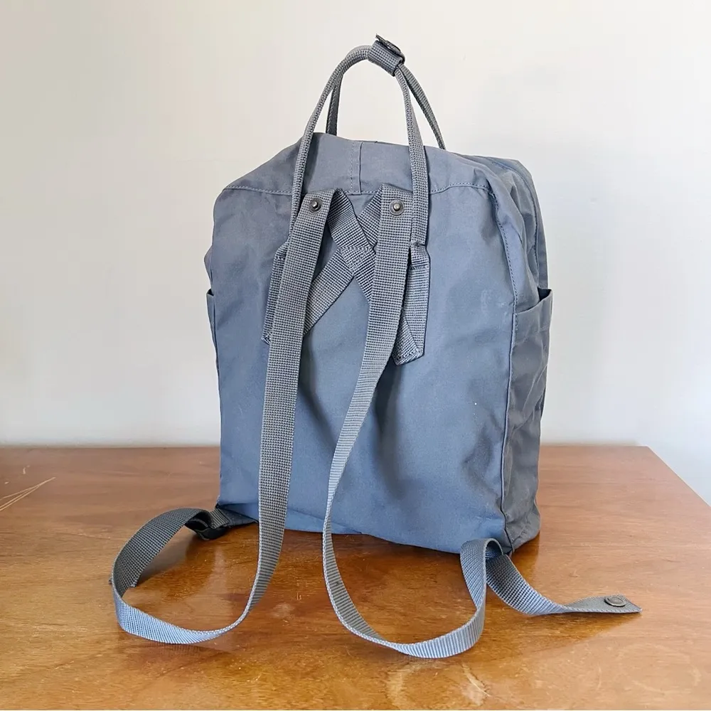 FJALLRAVEN • Classic Kanken Backpack grey canvas pockets utility adjustable Gray - Image 13