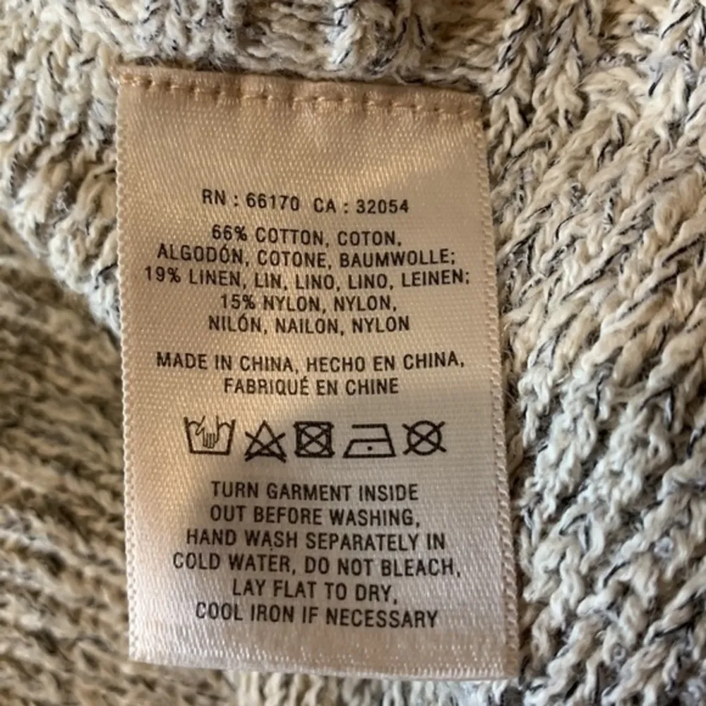 Anthropologie Sparrow twist back draped cardigan sweater vest XS/S - Image 5