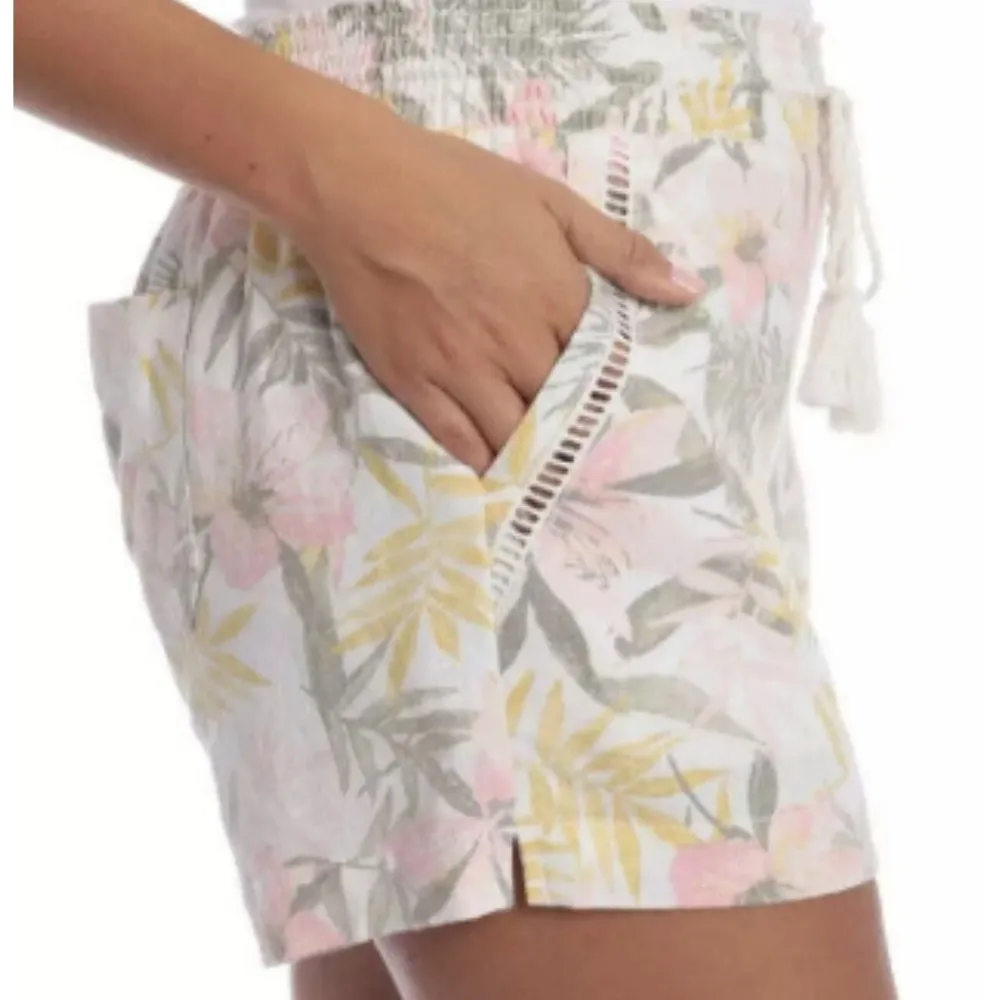 BRIGGS TROPICAL PRINT Linen Blend
Shorts - Effortless Summer SIZE S - Image 12