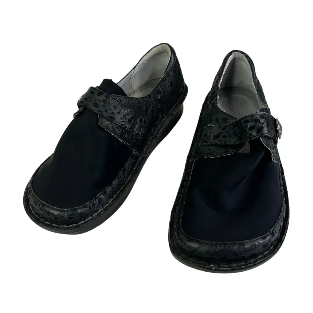 Alegria Brenna Aristoclass Den-435W Black Leather Neoprene Upper EU 40 10-10.5 - Image 2