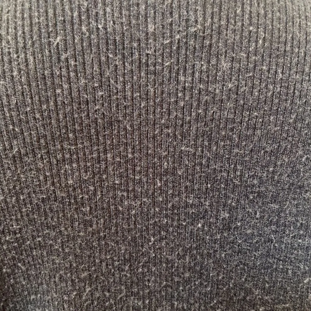 Knit Grey Cardigan Sweater - Image 6