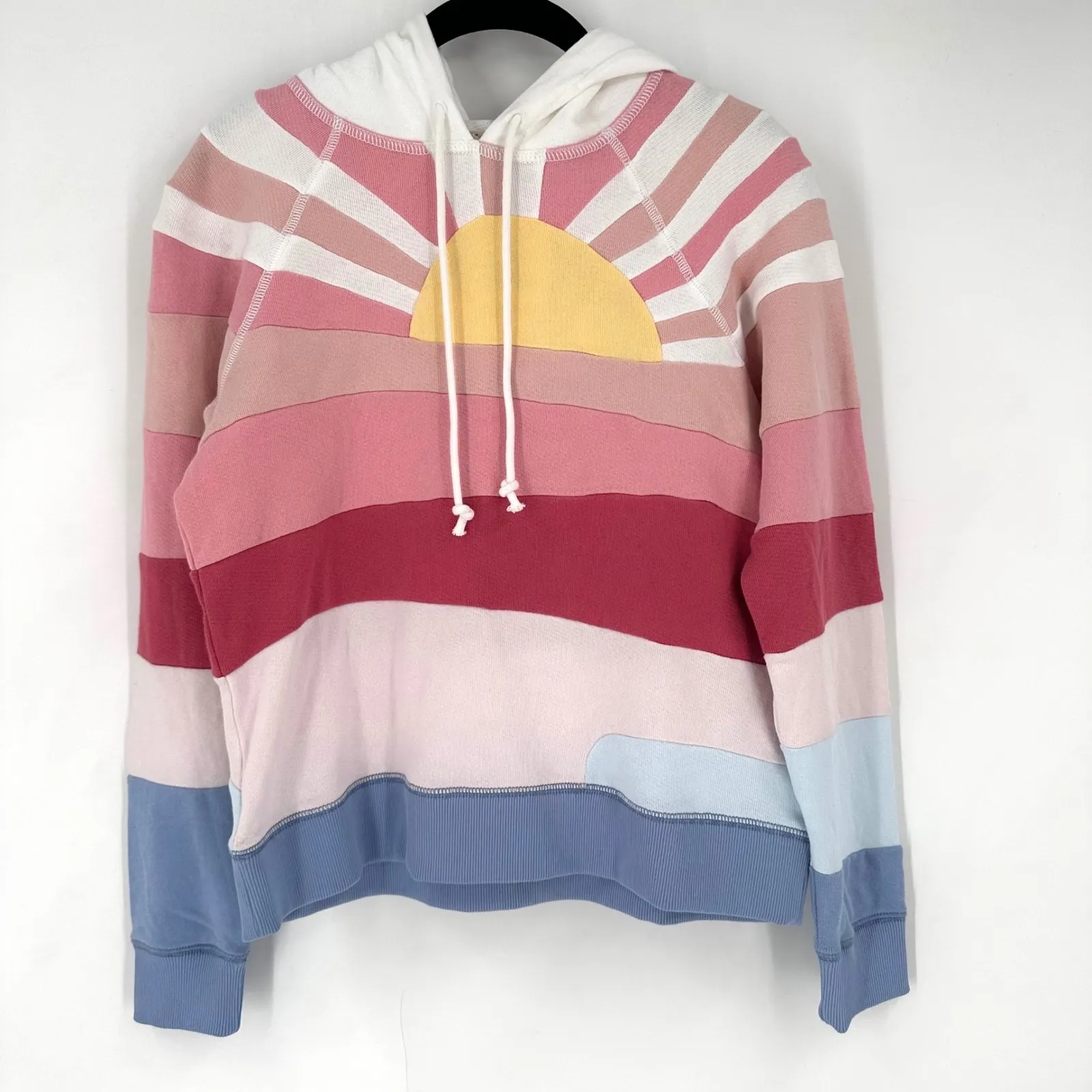 NWT FAHERTY Soleil Hoodie Seeatshirt in Sahara Sun Sundaze Size XS - Image 2