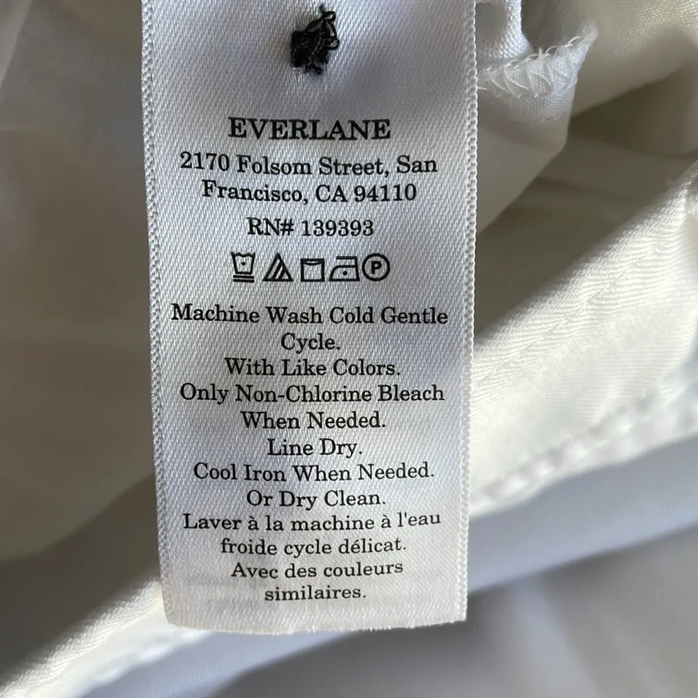 Everlane White The Draper Tapered Pant in Buttersmooth - Image 5