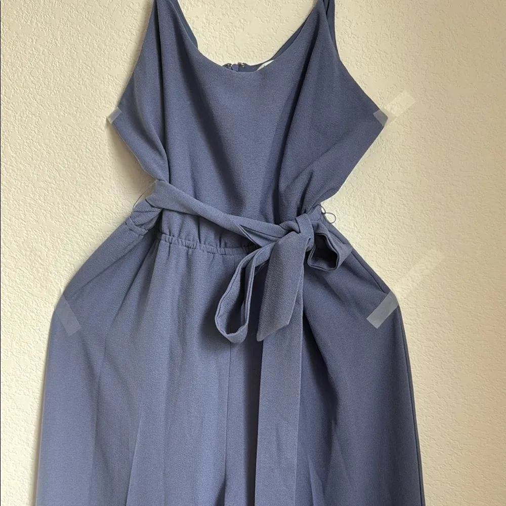 Elegant Blue Jumpsuit Size L - Image 3