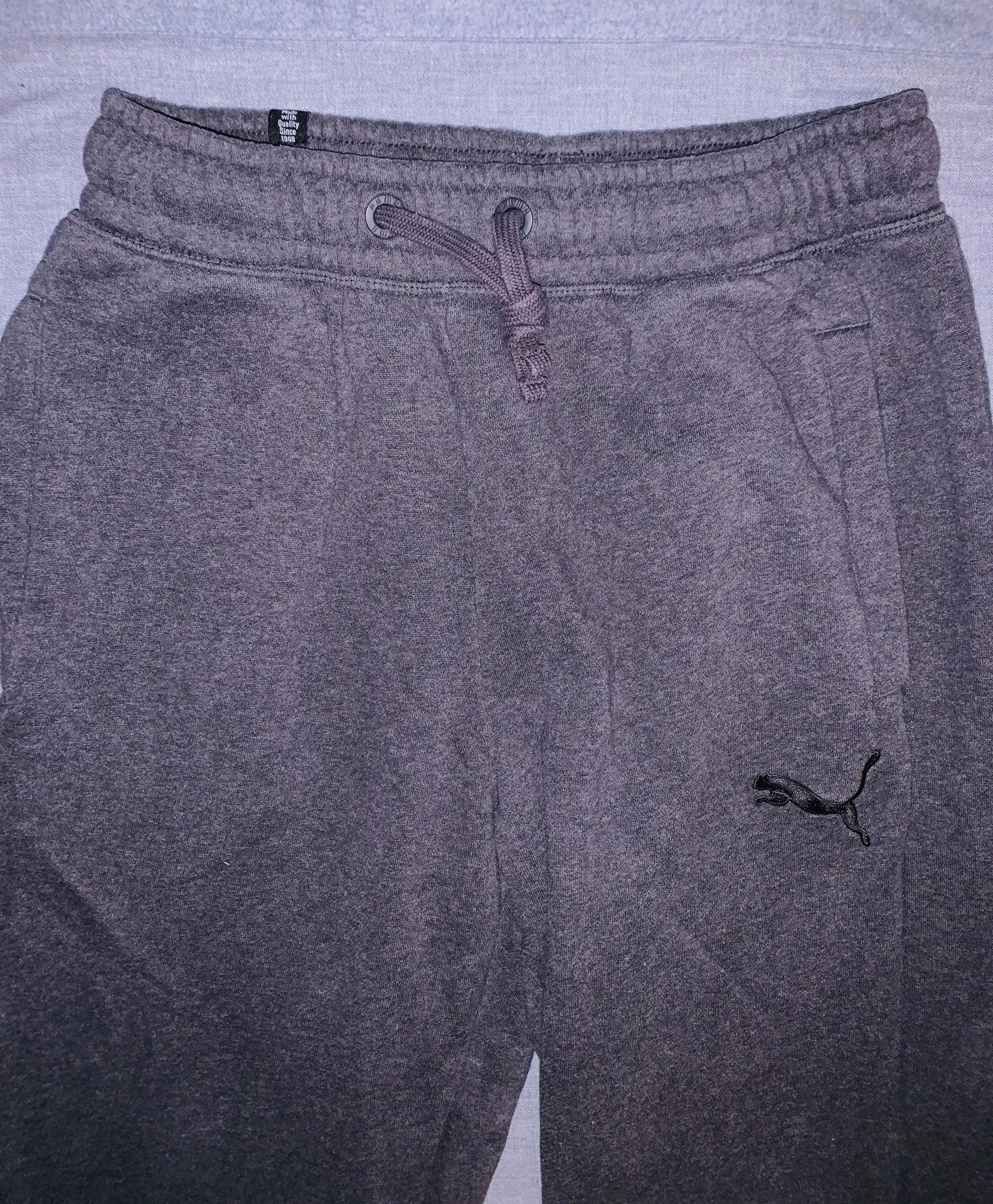 Puma Gray Sweatpants - Image 2