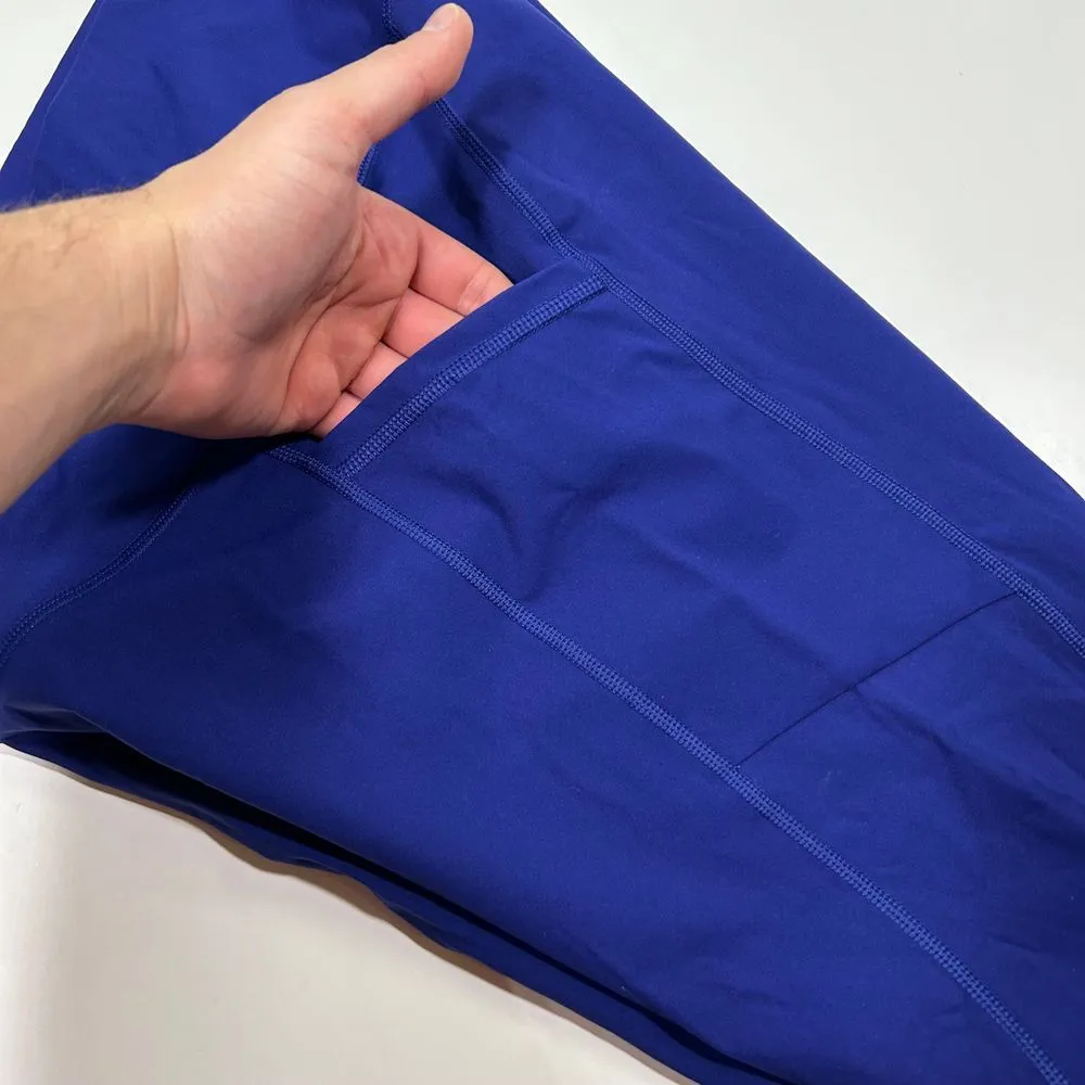 Everlane Perform Royal Blue High-Waisted Athletic Leggings Yoga Pants Womens Med - Image 4