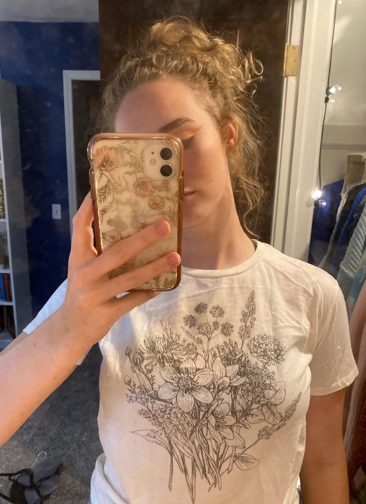 Floral Tshirt Multi Size M - Image 2