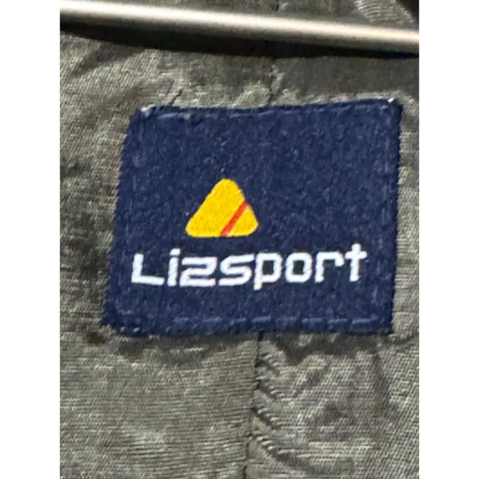 Liz Sport Jacket Herringbone Wool Blend Women’s Size 14 - Image 7