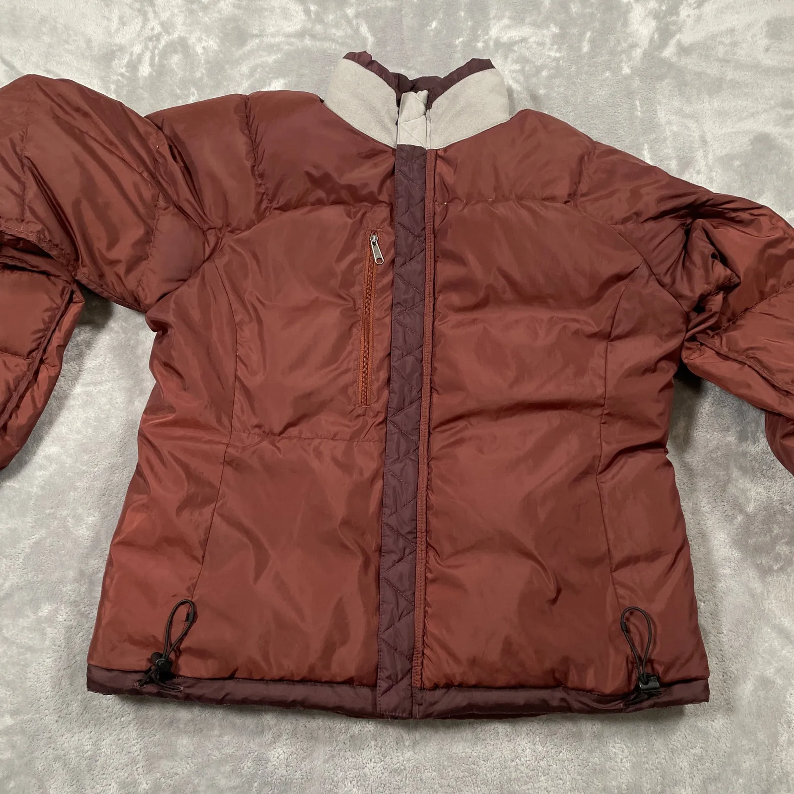 Patagonia Fitz Roy Jacket Womens Small Goose Down Quilted Outdoor Puffer Hiking - Image 6
