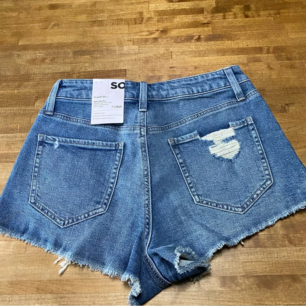 SO Super High-Rise Shorts cutoff short 7 - Image 2