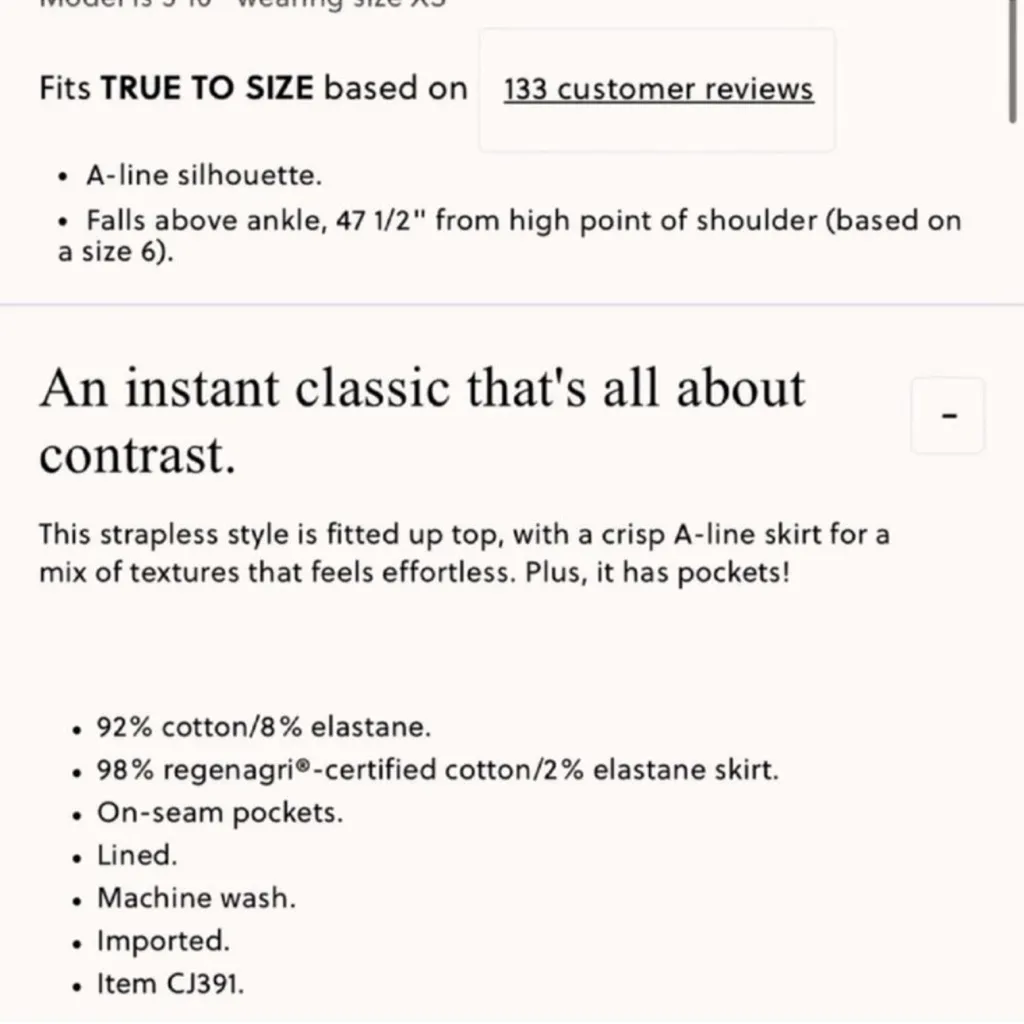 J.Crew Strapless colorblock mixy dress - Image 3