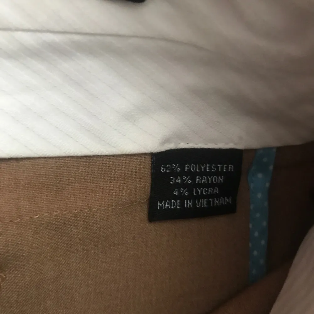 Khaki Work Dress Pants NWT Wide Leg 6 - Image 5