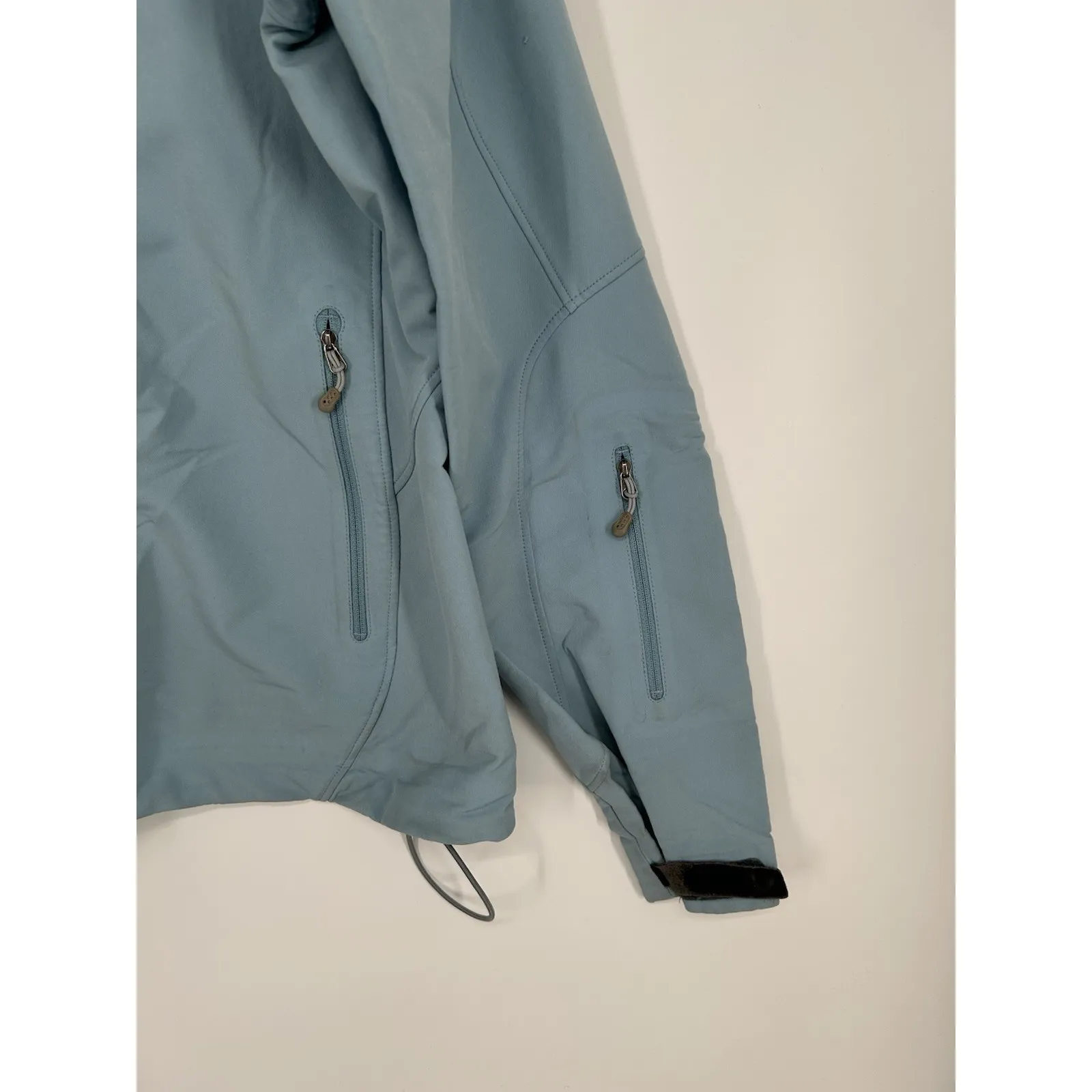 Patagonia  Guide Jacket Full Zip Up Light Shoreline Blue Soft Shell Womens Medium - Image 7