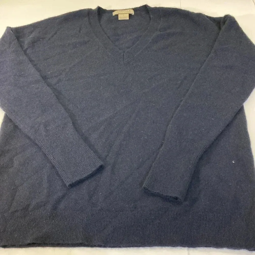 Amicale cashmere women’s blouse S Black - Image 9