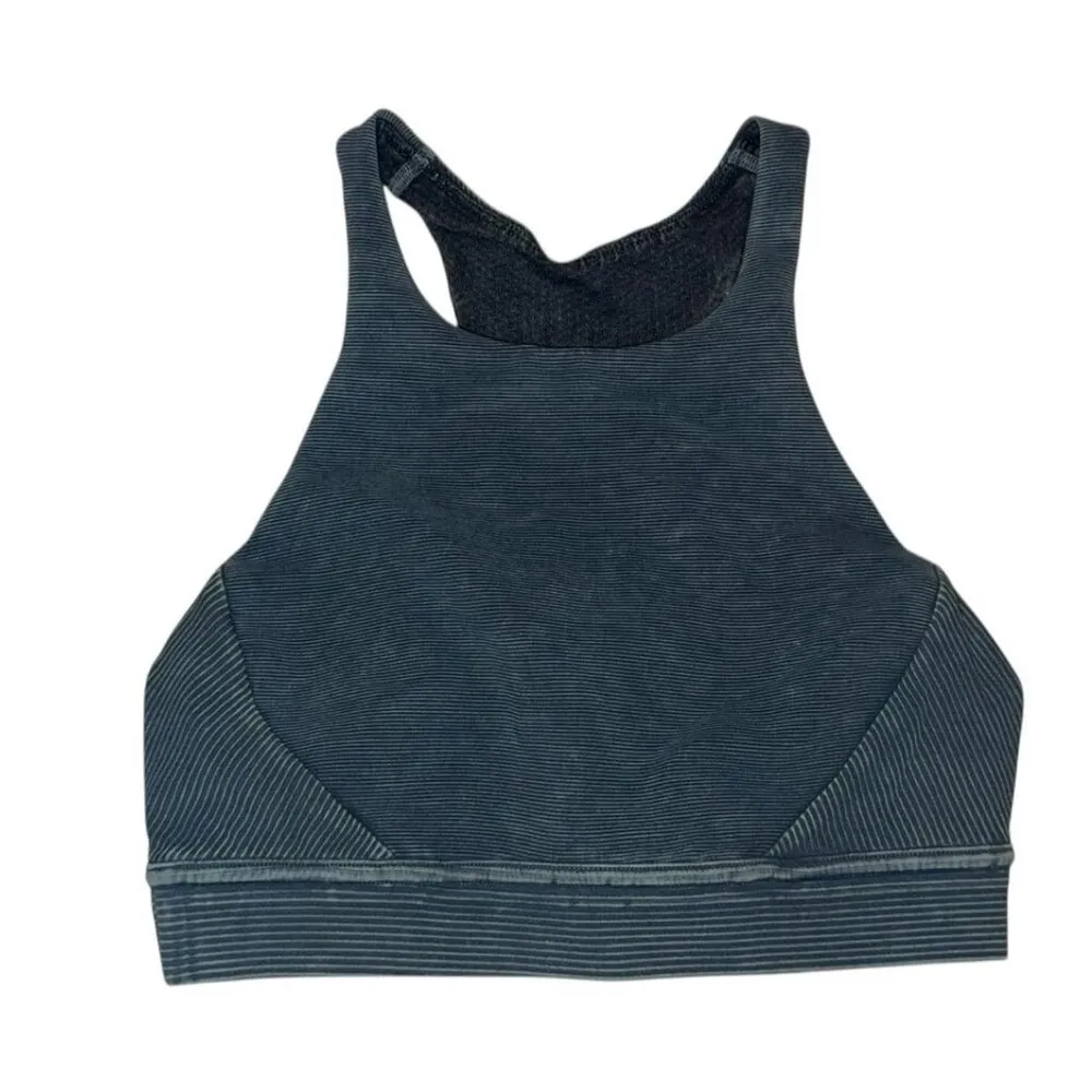 Lululemon Bob and Weave Bra Washed Night Diver - Image 5